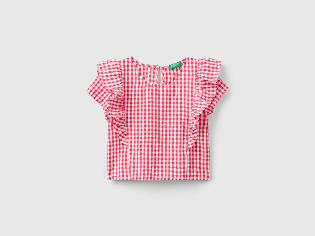 Vichy Blouse With Ruffles_5Qkucq02X_903_01