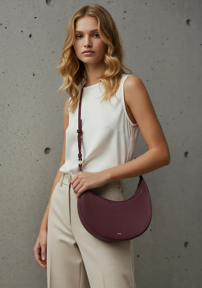 JW PEI_Deep Claret_Carly Medium Shoulder Bags_5S04-4_Deep Claret_010