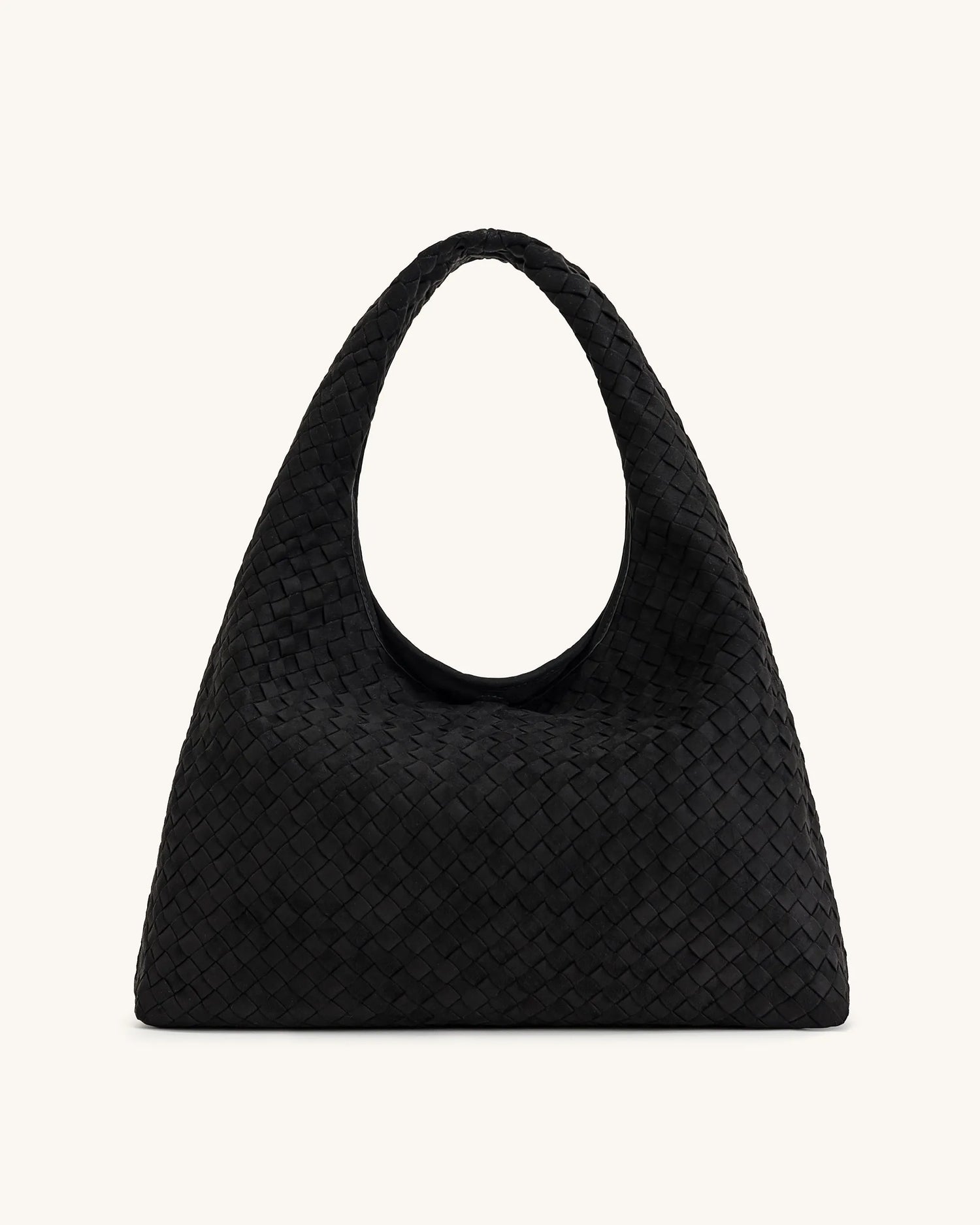 JW PEI_Black_Iaura Faux Suede Woven Shoulder Bag_5S286-1_Black_04