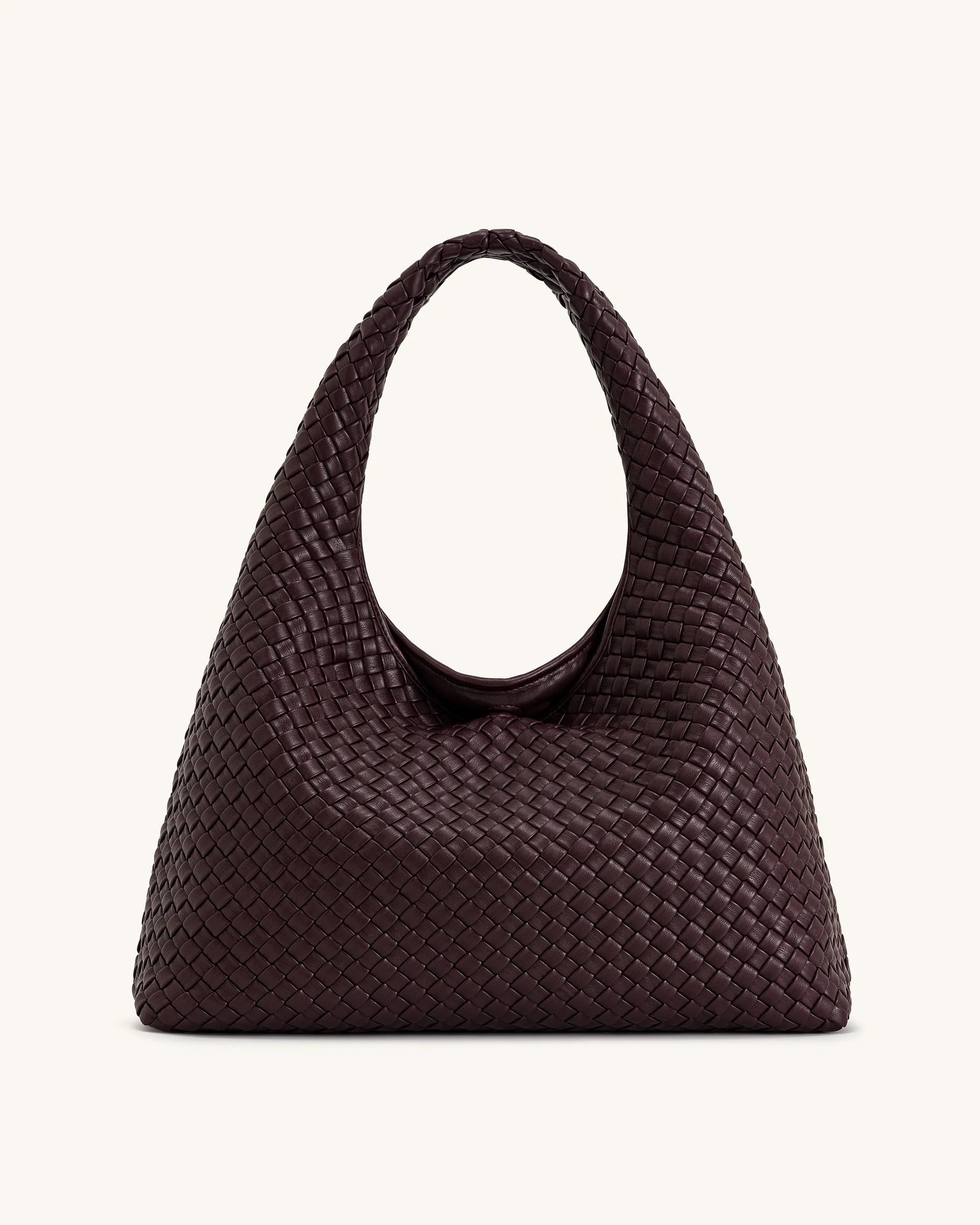 JW PEI_Deep Burgundy_Iaura Woven Shoulder Bag_5S286-4_Deep Burgundy_04
