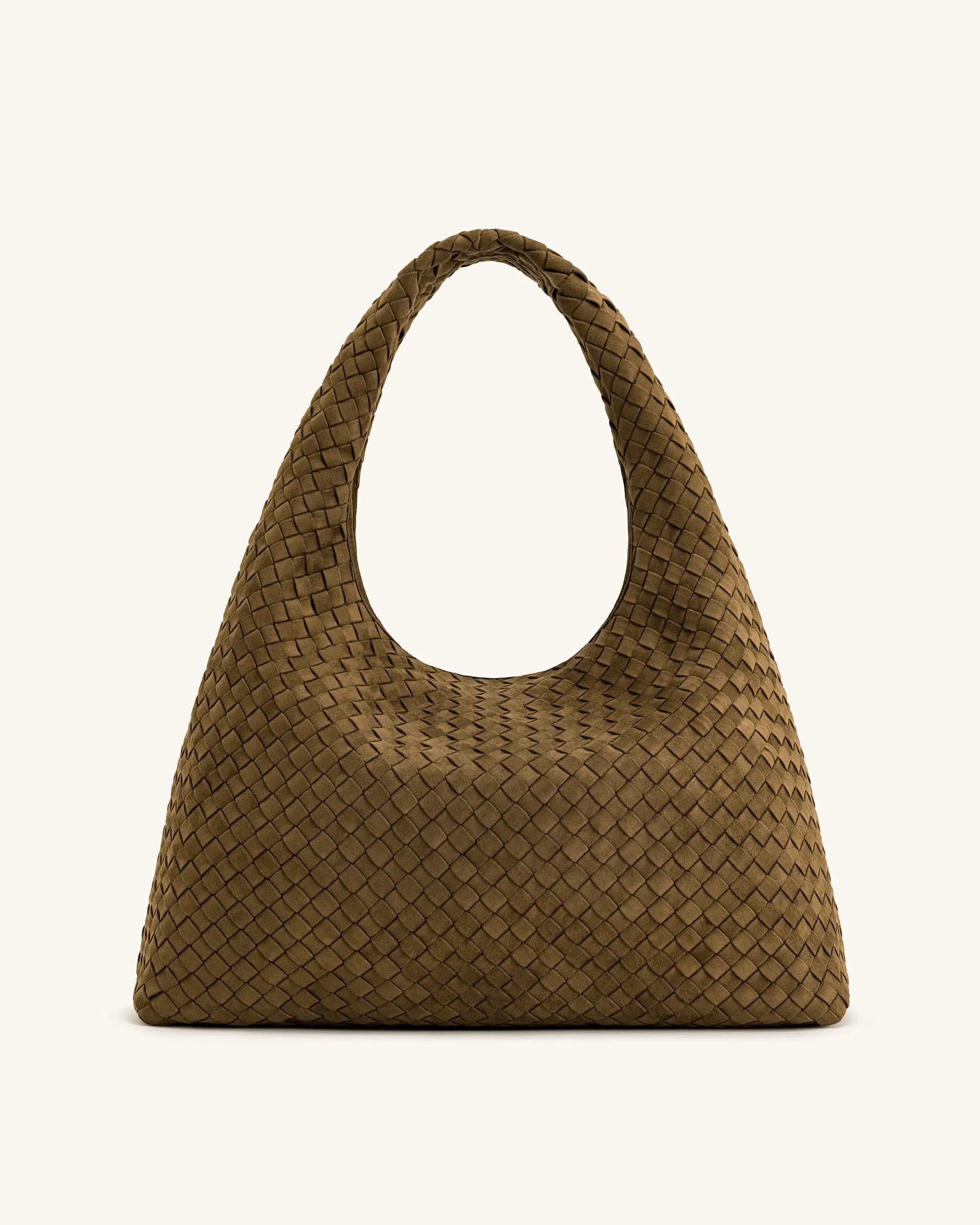 JW PEI_Olive Green_Iaura Faux Suede Woven Shoulder Bag_5S286-7_Olive Green_01