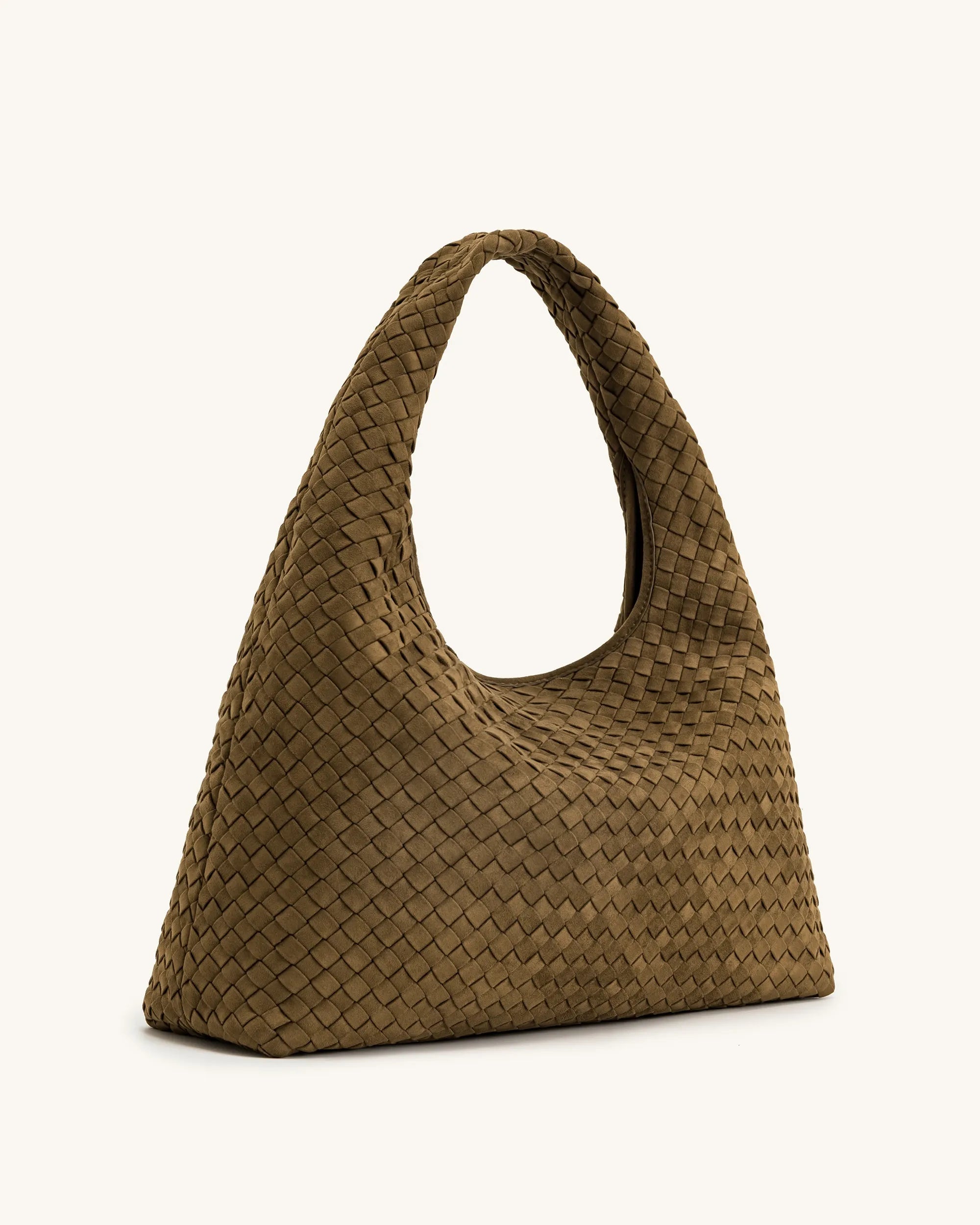JW PEI_Olive Green_Iaura Faux Suede Woven Shoulder Bag_5S286-7_Olive Green_02