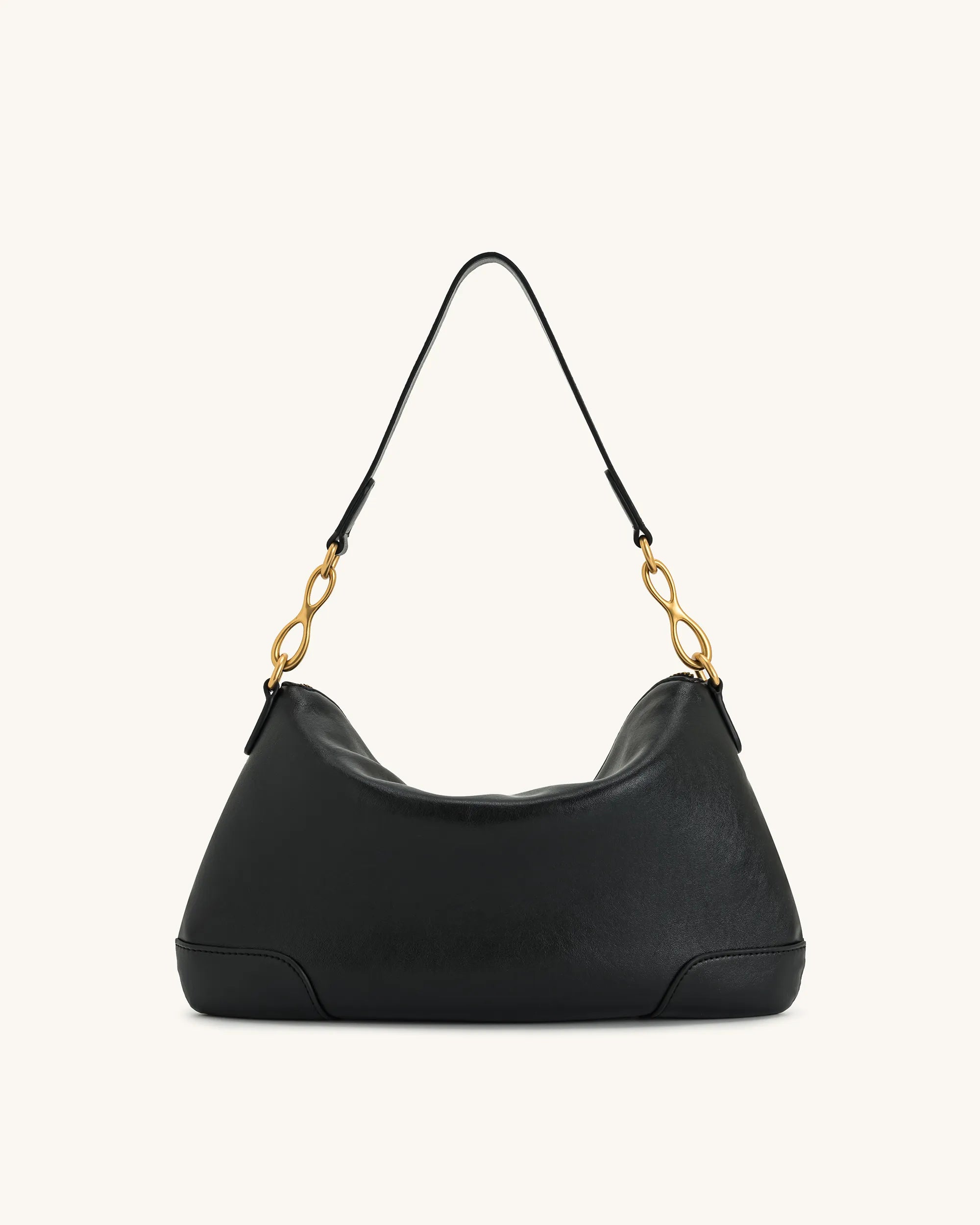 JW PEI_Black_Jayla Metal Pendant Embellished Shoulder Bags_5S299-1_Black_02