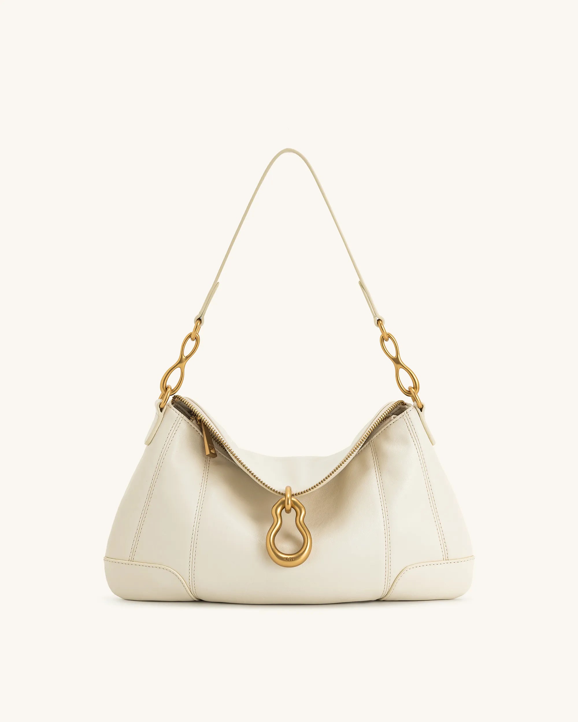 JW PEI_White_Jayla Metal Pendant Embellished Shoulder Bags_5S299-2_White_01