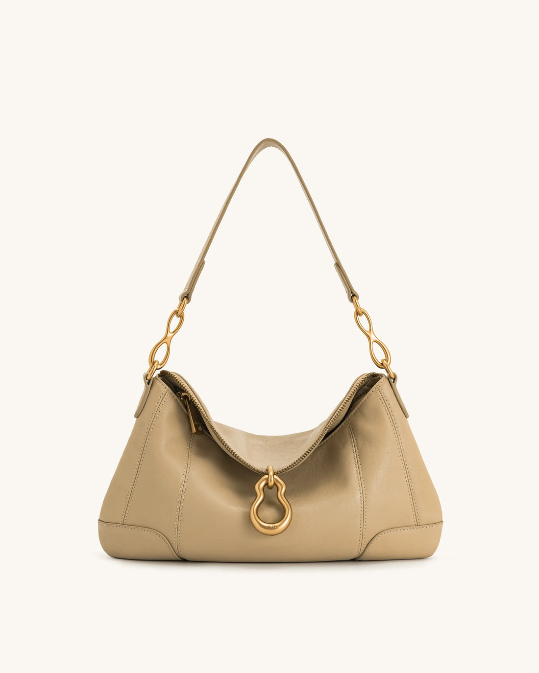 JW PEI_Khaki_Jayla Metal Pendant Embellished Shoulder Bags_5S299-31_Khaki_01