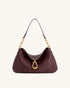 JW PEI_Deep Burgundy_Jayla Metal Pendant Embellished Shoulder Bag_5S299-4_Deep Burgundy_01