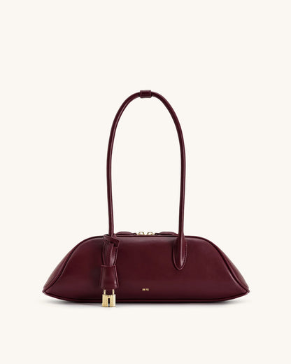 JW PEI Deep Claret Women Zora Shoulder Bag  SKU: 5S395-4_Deep Claret Image 01