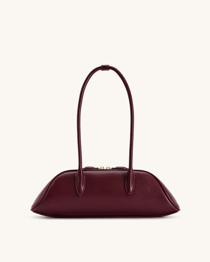 JW PEI Deep Claret Women Zora Shoulder Bag  SKU: 5S395-4_Deep Claret Image 03