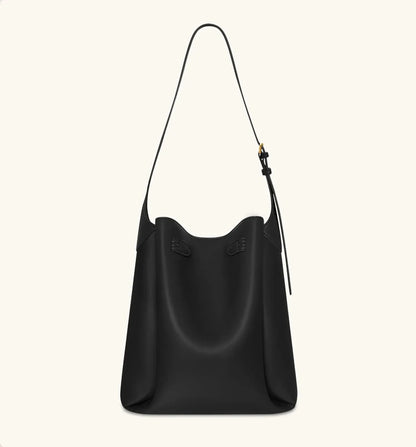 JW PEI Black  Charlene Double Buckle Hobo Bag  SKU: 5S401-1_Black Image 03