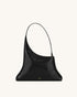 JW Pei Black Croc Women Lyra Shoulder Bag SKU: 5S412-1_Black Croc Image 01