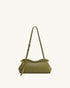 JW Pei Olive Green Women Naomi Curved Shoulder Bag SKU: 5S414-7_Olive Green Image 01