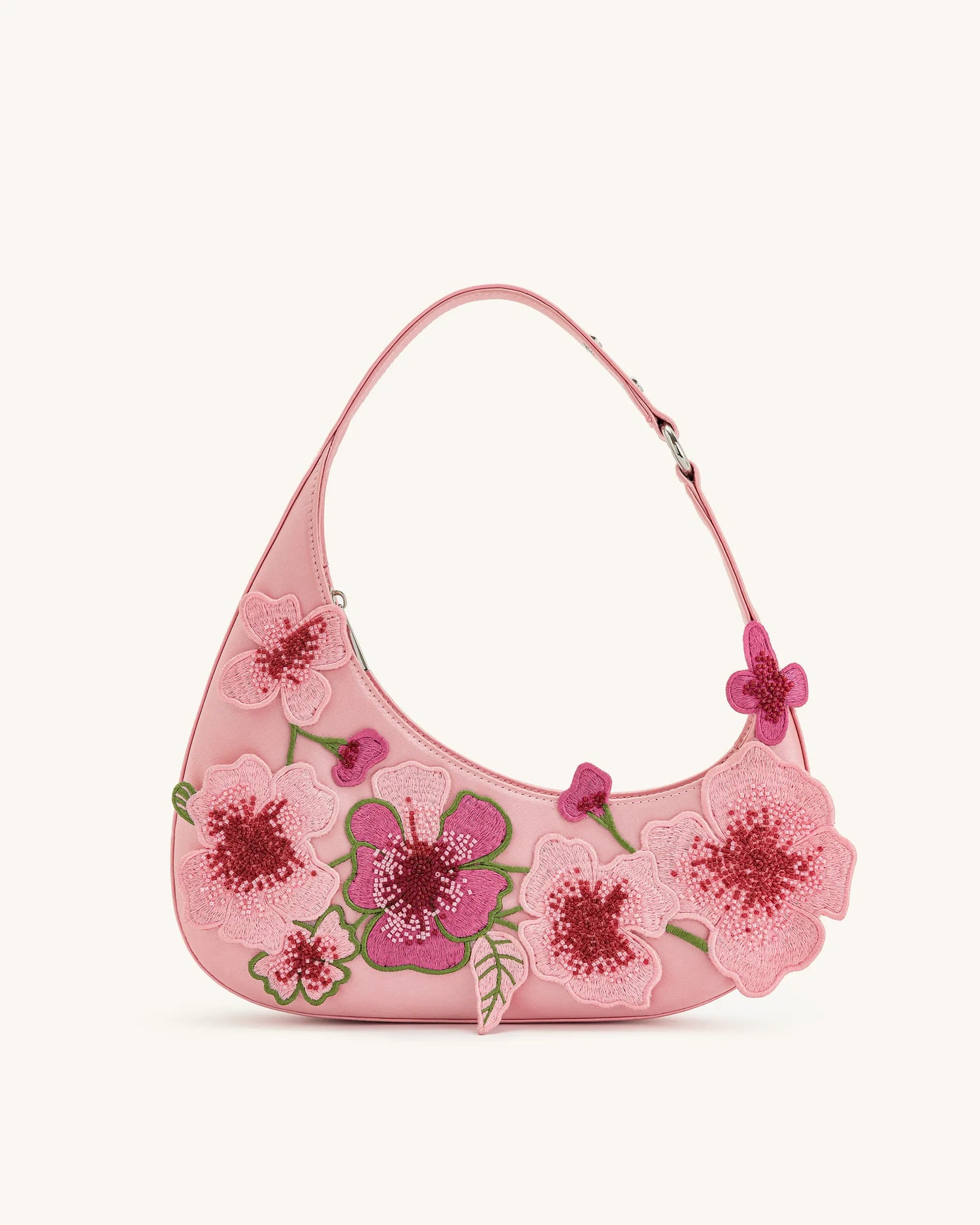 JW PEI_Pink_Harlee Embroidered Shoulder Bag_5S61-4_Pink_01