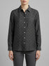 Benetton Black Women Flowy Shirt with Micro Polka Dots SKU: 5UZHDQ0DI_62F Image 00