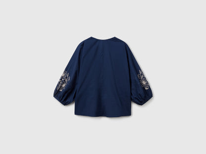 Benetton_Blouse with Floral Embroidery_5VZCDQ0BN_252_04