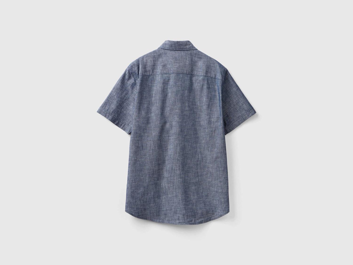 Short Sleeve Chambray Shirt_5Wv1Uq03P_901_05