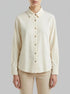 Benetton Creamy White Women Flowing Striped Shirt SKU: 5X0VDQ0DC_6R2 Image 00