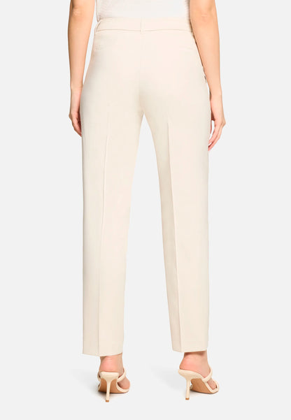 Betty Barclay Light Beige Women Business Trousers with Crease, Style Nele SKU: 6002-1080_9106 Image 03