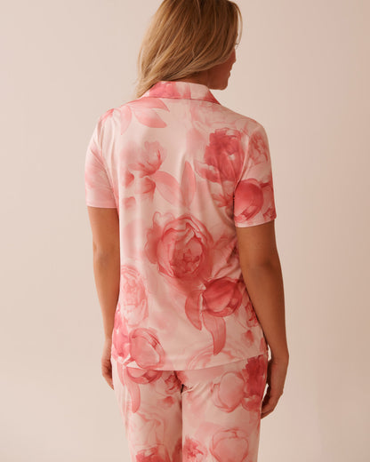 La Vie en Rose_Recycled Fibers Floral Button-down Shirt_60100139_P60354_02