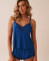 La Vie en Rose_Mazarine Blue_Lace Detail Modal Crop Cami_60100148_40066_01