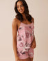 La Vie en Rose_Zephyr Flowers_Dahlia Print Satin and Chiffon Cami_60100149_P60399_01