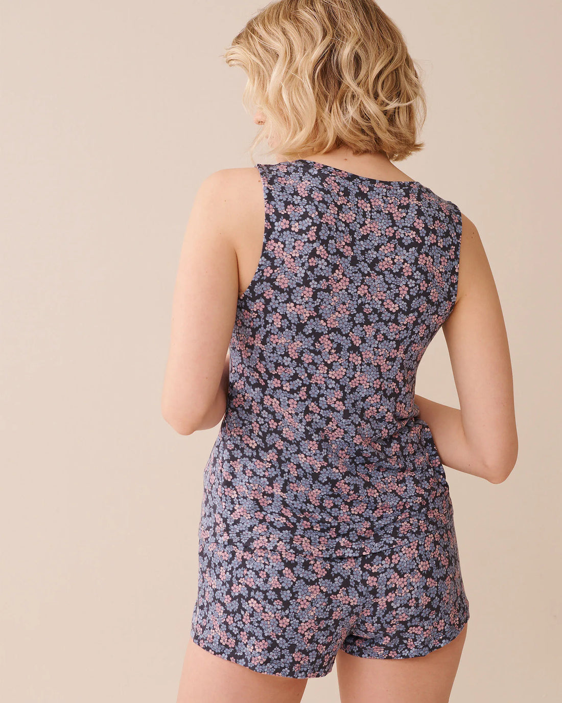 La Vie en Rose_Multi Periscope Ditsy_Ditsy Floral Print Soft Jersey Cami_60100156_P00458_02