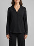 La Vie en Rose_Black Beauty_Modal Long Sleeve Button-down Shirt_60100179_00001_00