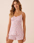 La Vie en Rose Blueberry Ditsy Women Bloom & Berry Print Soft Jersey Cami SKU: 60100189_P60472 Image 01