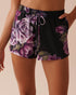 Purple Bouquet Micro and Lace Shorts_60200107_P00369_01