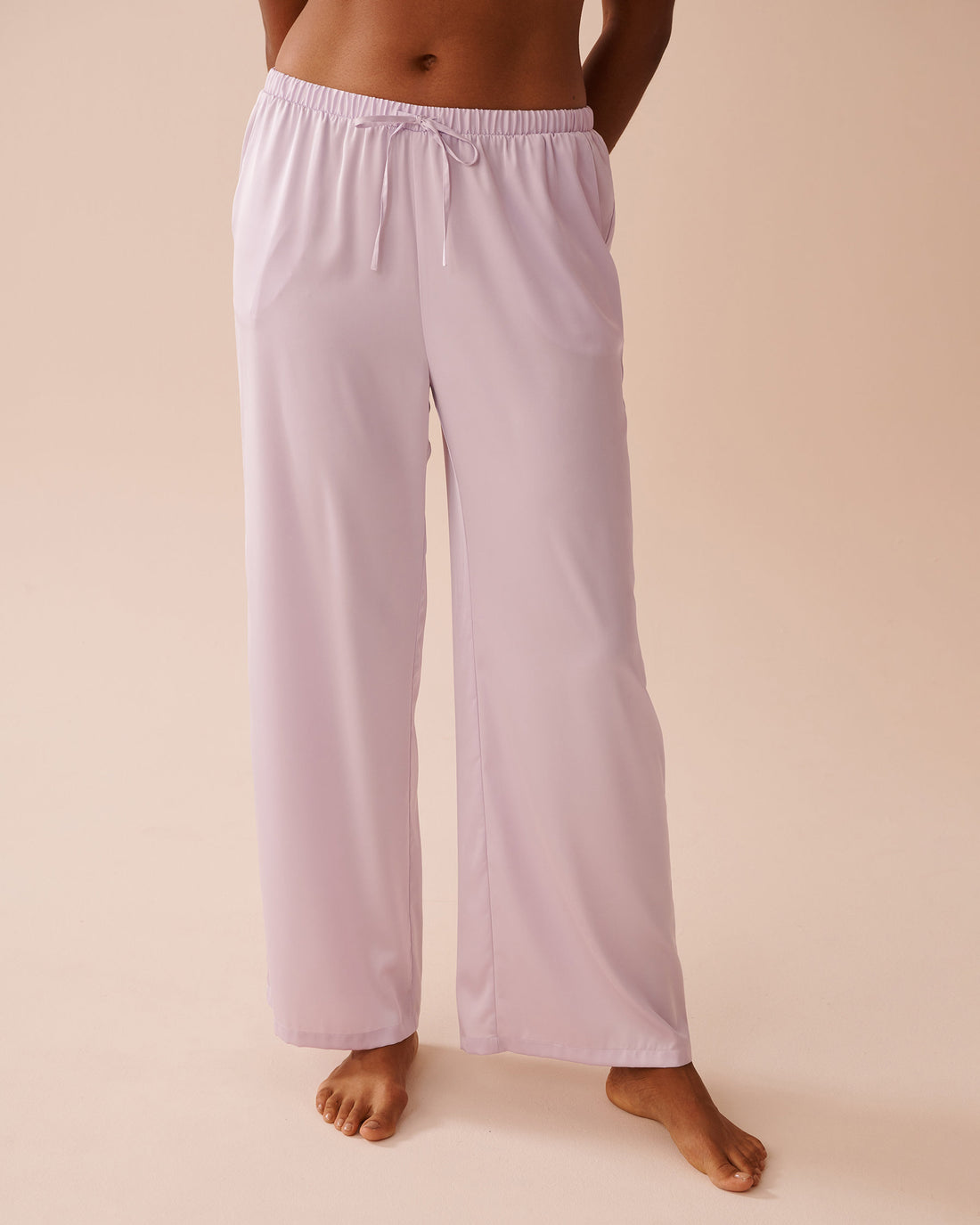 La Vie en Rose_Luxury Edition Lavender Garden Print Satin Pants_60200117_50009_01