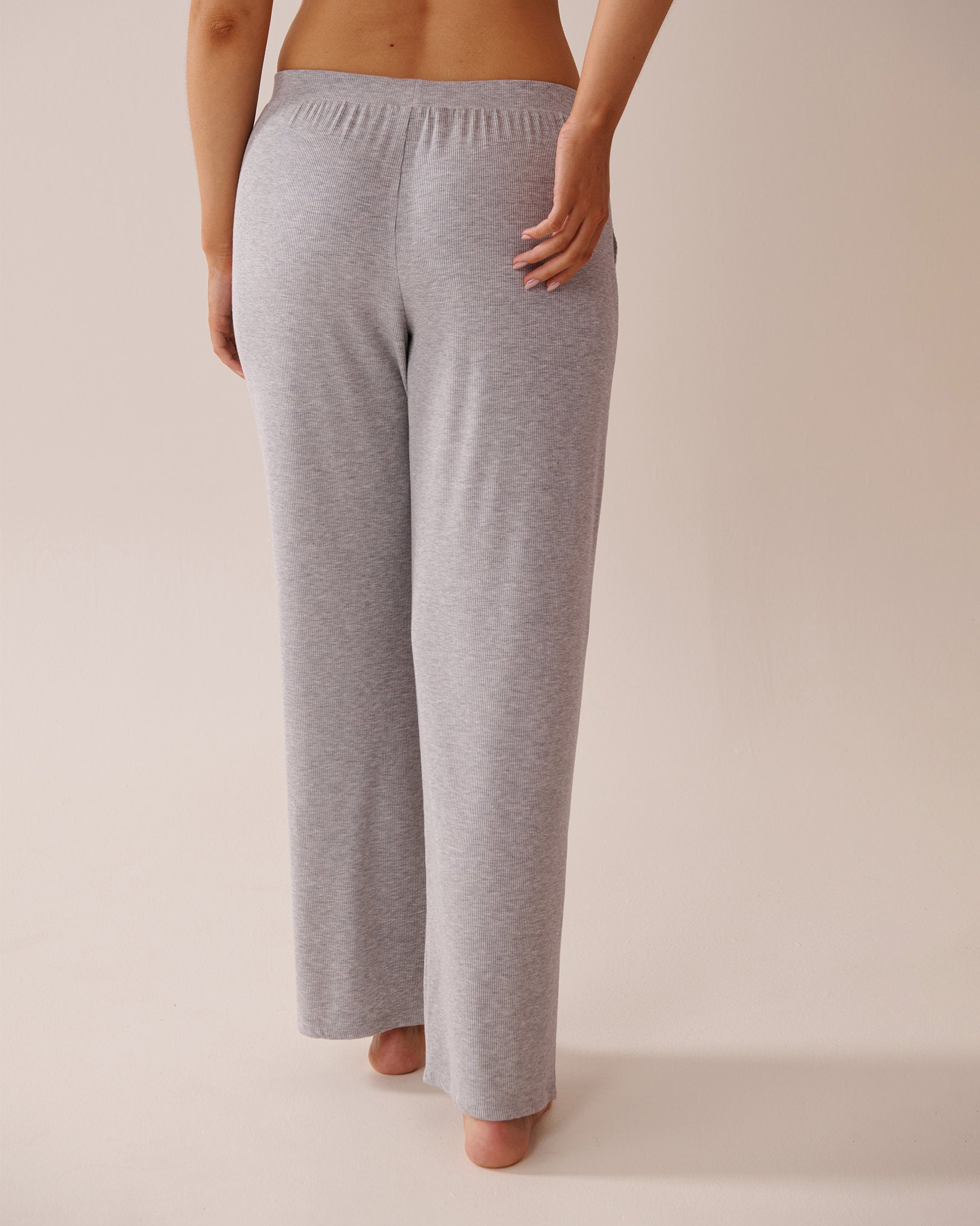 La Vie en Rose_Ribbed Modal Pants_60200123_00007_02