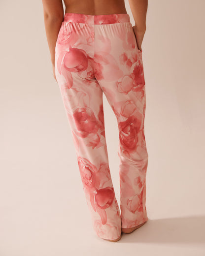La Vie en Rose_Recycled Fibers Floral Pajama Pants_60200133_P60354_02