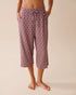 La Vie en Rose_Mauve Geo Ditsy_Geo Print Soft Jersey Pajama Capris_60200151_P50101_01