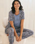 La Vie en Rose_Multi Periscope Ditsy_Ditsy Floral Print Soft Jersey Pajama Pants_60200152_P00458_01