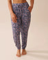 La Vie en Rose_Multi Periscope Ditsy_Ditsy Floral Print Soft Jersey Jogger Pajama Pants_60200153_P00458_01