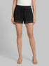 La Vie en Rose_Black Beauty_Lace Trim Modal Shorts_60200172_00001_00