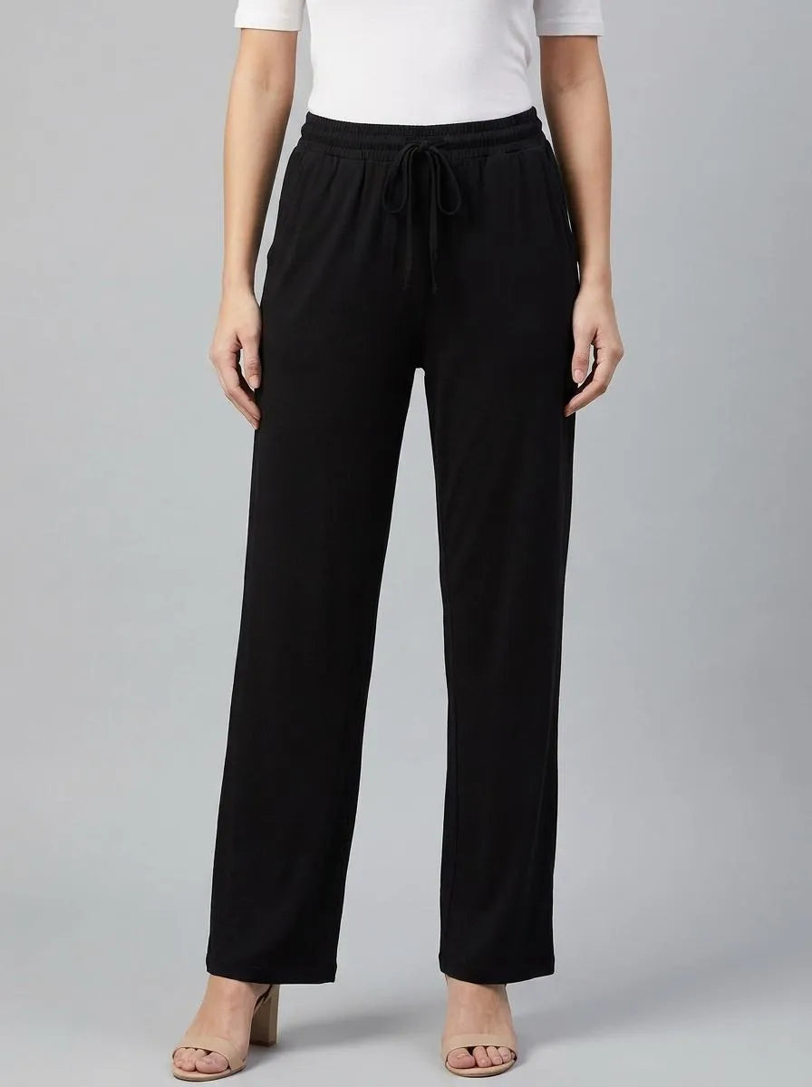 La Vie en Rose_Black Beauty_Modal Pants_60200173_00001_00