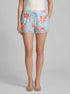 La Vie en Rose Stratosphere Blossom Women Spring Blossom Print Lace Trim Pajama Shorts SKU: 60200178_P40551 Image 00