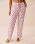 La Vie en Rose Blueberry Ditsy Women Bloom & Berry Print Soft Jersey Jogger Pajama Pant SKU: 60200184_P60472 Image 01