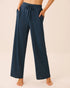 La Vie en Rose Midnight Navy Women Straight-Leg Pajama Pants SKU: 60200195_40008 Image 01