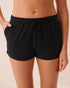 La Vie en Rose Black Beauty Women Modal Shorts SKU: 60200199_00001 Image 01