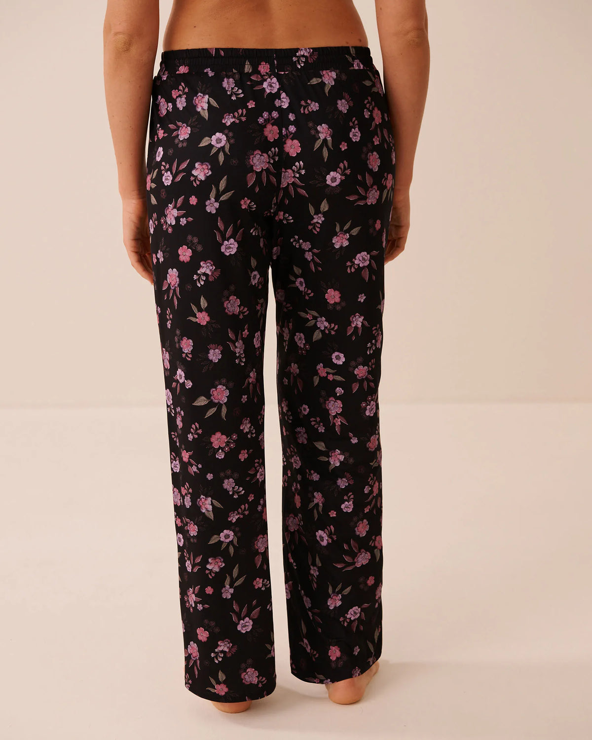 La Vie en Rose Flower Ditsy Women Floral Print Pajama Pants SKU: 60200204_P00541 Image 02