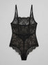 La Vie en Rose Black Beauty Women Square Neck Lace Cheeky Teddy SKU: 60300119_00001 Image 00