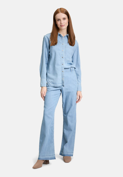 Betty Barclay_Casual Trousers with Open Hem_6036-1105_8618_01