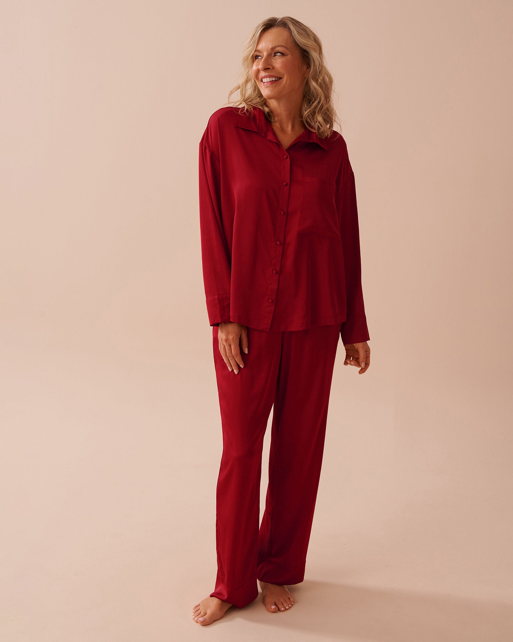 Satin Pajama Set_60400044_60169_01