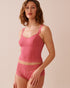 La Vie en Rose_Rapture Rose_Microfiber and Floral Lace 2-Piece Set_60400054_60008_01