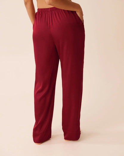 La Vie en Rose_Savvy Red_Luxury Edition Long Sleeve Satin Pajama Set_60400063_60215_05