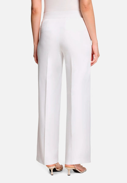 Betty Barclay Offwhite Women Business Trousers with a Crease SKU: 6050-1246_1014 Image 04