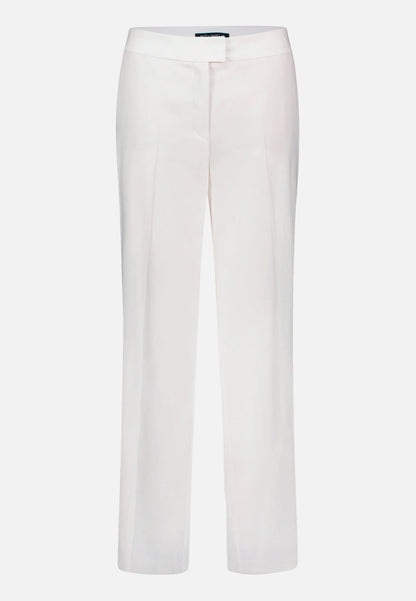 Betty Barclay Offwhite Women Business Trousers with a Crease SKU: 6050-1246_1014 Image 05