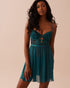 2-tone Lace and Mesh Plunge Nightie_60500163_30032_01