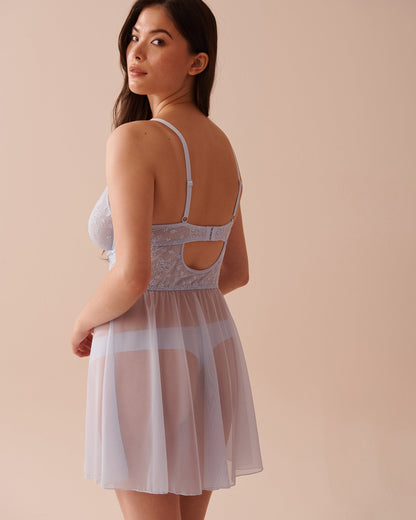 Embroidered Mesh Nightie_60500164_P40388_02